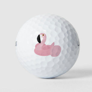 ピンクフラミンゴサマープールフロートゴルフボール ゴルフボール