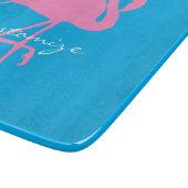 ピンクフラミンゴサンダー_コーブ カッティングボード (角)