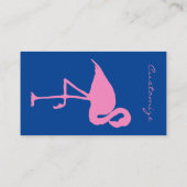 ピンクフラミンゴスサンダー_コーブクラシック 名刺 (裏面)