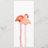 ピンクフラミンゴスビーチ結婚式メニュー メニュー (裏面)