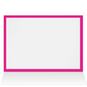 ピンクフラミンゴス折り畳みテーブル番号カード (内部横(上))