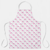 ピンクフラミンゴス エプロン (正面)