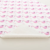 ピンクフラミンゴス シェルパブランケット (3/4)