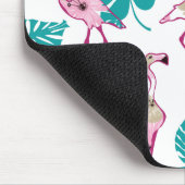 ピンクフラミンゴス マウスパッド (コーナー)