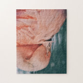 ピンクフラミンゴテイクアボウパズル ジグソーパズル (縦)