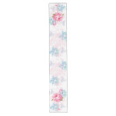 ピンクフラミンゴデザイン ロングテーブルランナー (正面)