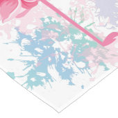 ピンクフラミンゴデザイン ロングテーブルランナー (コーナー)