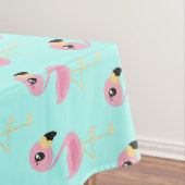 ピンクフラミンゴトロピカルキュートファースト誕生日 テーブルクロス (インサイチュ)