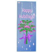 ピンクフラミンゴトロピカルハッピーハルダイ ワインギフトバッグ (正面)