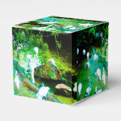 ピンクフラミンゴパーティー フェイバーボックス (正面サイド)