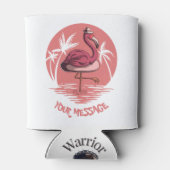 ピンクフラミンゴパーティー 缶クーラー (裏面)