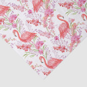 ピンクフラミンゴビーチパターンパーティー組織 薄葉紙 (詳細)