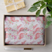 ピンクフラミンゴビーチパターンパーティー組織 薄葉紙 (ギフト)