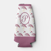 ピンクフラミンゴフラミンゴスカンボトルクール ボトルクーラー (正面)