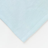 ピンクフラミンゴママ&パームツリーズベビー フリースブランケット (角)