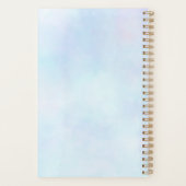 ピンクフラミンゴママ&パームツリーズベビー プランナー手帳 (裏面)