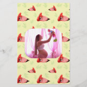 ピンクフラミンゴ予測とアドバイスフォトゲームカード (裏面)