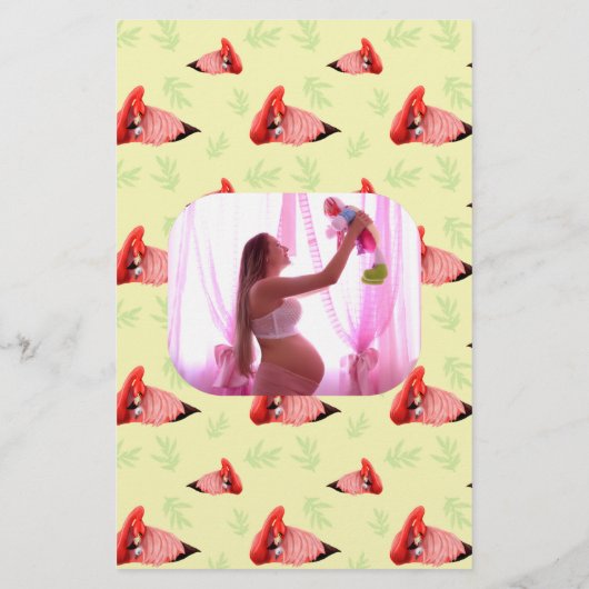 ピンクフラミンゴ予測とアドバイスフォトゲームカード (裏面)