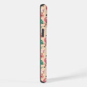 ピンクフラミンゴ夏の熱帯パターン–23123 iPhoneケース (右側面)