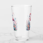 ピンクフラミンゴ昇華–95160 タンブラーグラス (右)