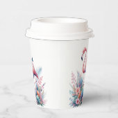 ピンクフラミンゴ昇華–95160 紙コップ (右)