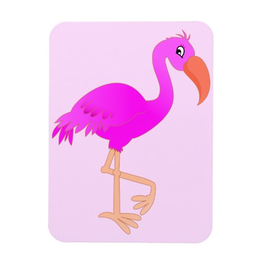 ピンクフラミンゴ磁石 マグネット (縦)