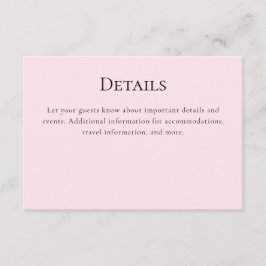 ピンクフラミンゴ詳細 エンクロージャーカード