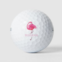 ピンクフラミンゴ2モノグラムゴルフボール