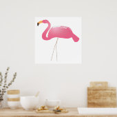 ピンクフラミンゴ2 ポスター (キッチン)