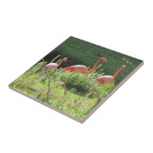 ピンクフラミンゴ タイル (側面)