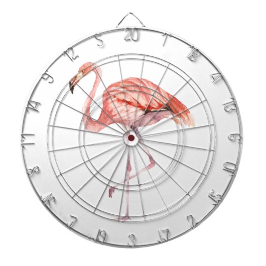 ピンクフラミンゴ ダーツボード (正面)
