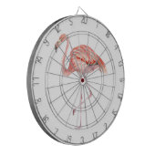 ピンクフラミンゴ ダーツボード (正面左)