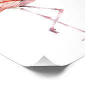 ピンクフラミンゴ フォトプリント            (角)