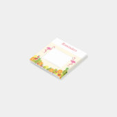 ピンクフラミンゴ ポストイット (アングル)
