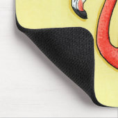 ピンクフラミンゴ マウスパッド (コーナー)