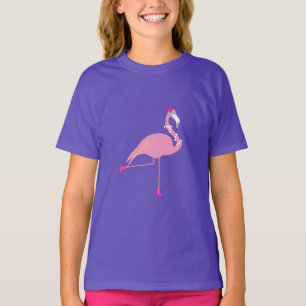 ピンクフラミンゴ – 女子Tシャツ Tシャツ