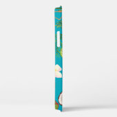 ピンクフラミンゴ:熱帯シームレスパターン Case-Mate iPhoneケース (裏面 / 右)