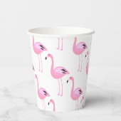 ピンクフラミンゴ 紙コップ (裏面)