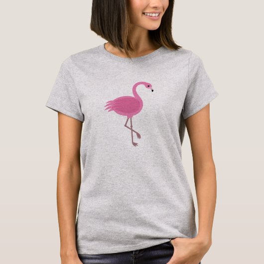 ピンクフラミンゴTシャツ | Tシャツ (正面)