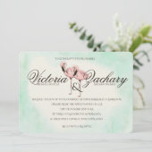 ピンクフラミ結婚ンゴ 招待状 (スタンド正面)