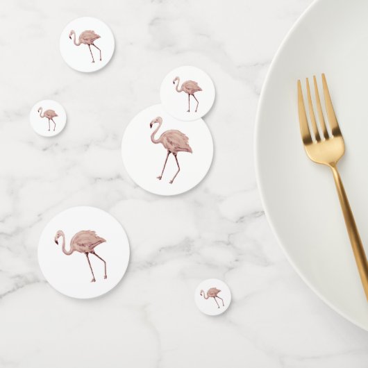 ピンクフラミ絵画ンゴパーティー コンフェッティ (グループ)