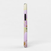 ピンクフラワーの水彩画イメージをカスタマイズ Case-Mate iPhoneケース (裏面/右)