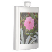 ピンクフラワーカスタムフラスコ フラスク (右)