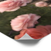 ピンクフラワーコテージ ポスター (角)