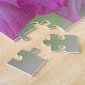 ピンクフラワーズパズルゲーム ジグソーパズル (側面)