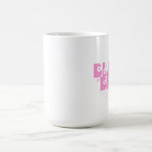 ピンクフラワーズ武術アーツブラックベルト コーヒーマグカップ (中央)