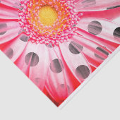 ピンクフラワーティッシュペーパー 薄葉紙 (詳細)