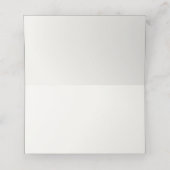 ピンクフラワーネーム座席表 プレイスカード (内部開封)