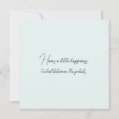 ピンクフラワーバイクアットブルーコテージゲート カード (裏面)