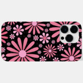 ピンクフラワーパワーフォンケース Case-Mate iPhoneケース (裏面 (横))